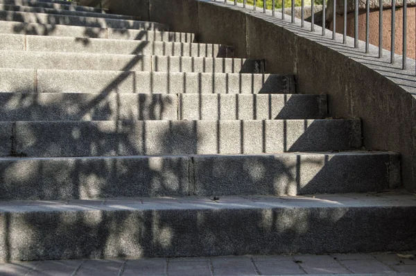 Steintreppe Des Königlichen Botanischen Gartens Von Madrid Spanien — Stockfoto