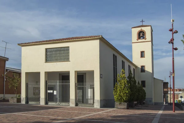 Modern Landsbygdskyrka Välsignad Perez Godoy Torrijos Provinsen Toledo Spanien — Stockfoto