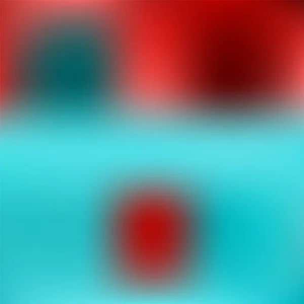 Creatieve achtergrond. Intreepupil blauw en rood kleur onscherpe achtergrond — Stockvector