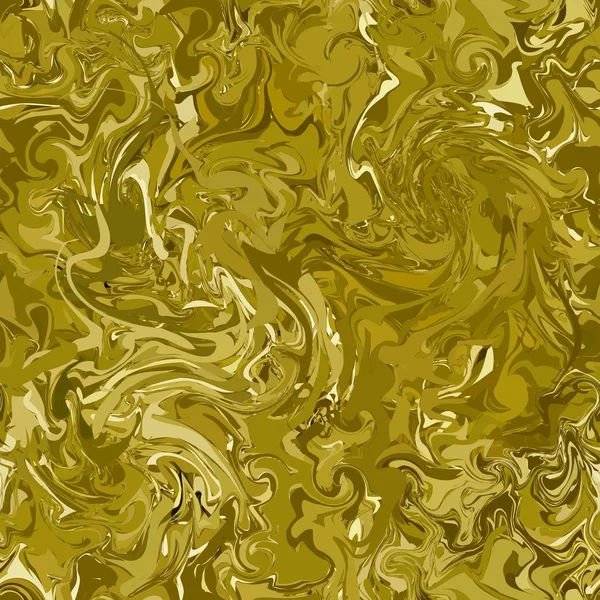 Камуфляж Оттенками Золота Бронзы Меди Безмодная Текстура Камо Мраморные Хаотические — стоковый вектор
