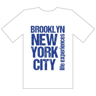 New York City şık tişört ve Konfeksiyon tasarlamak. Vektör yazdırma, tipografi, poster.