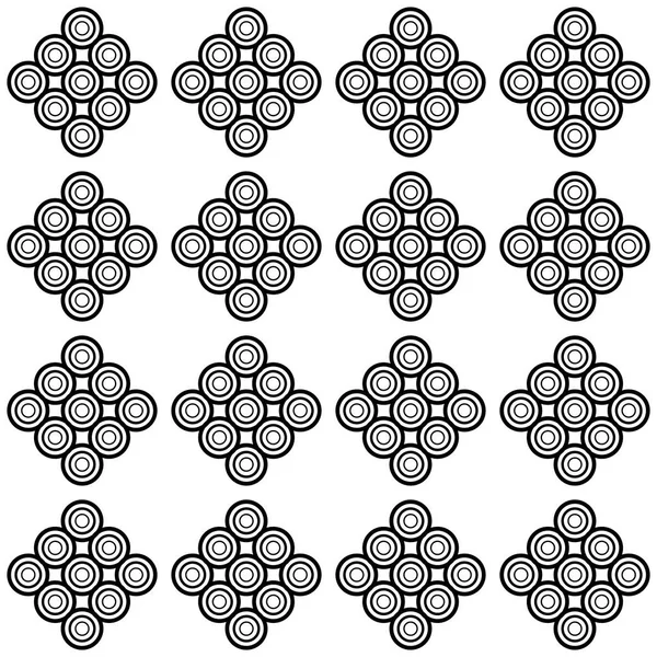 Geometrik desen. Sorunsuz vektör arka plan. Siyah ve beyaz doku. Grafik modern desen.