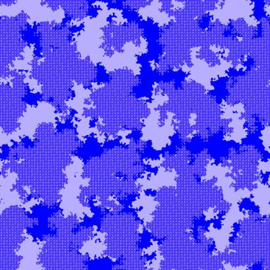 Moda kamuflajı. Renkli kamuflaj vektör deseni. Dikişsiz kumaş tasarımı