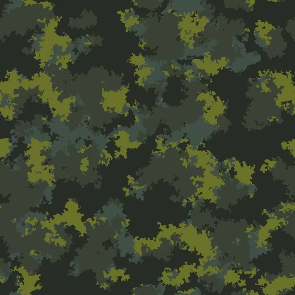 Caméra de mode. Modèle vectoriel de camouflage coloré. Conception de tissu sans couture — Image vectorielle