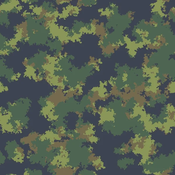 Caméra de mode. Modèle vectoriel de camouflage coloré. Conception de tissu sans couture — Image vectorielle