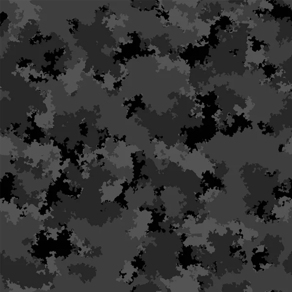 Design camouflage mode. Modèle de camouflage numérique Nuages de couleur hiver. Vecteur sans couture. Texture de tissu camouflage tendance — Image vectorielle
