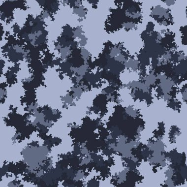 Kamuflaj kot arka plan denim renkli dikişsiz desen