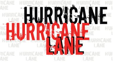 Banner tasarım veya illüstrasyon için Hurricane yazım hatası başlık haber logosu. Arka planda kasırga haber logosu. Son dakika haberleri logo afişi.