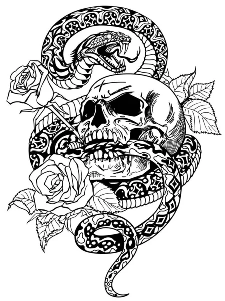 Scary tattoo Vectors graphic art designs in editable .ai .eps .svg .cdr  format free and easy download unlimit id:311753