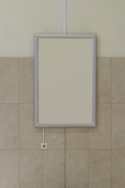 Sokak reklam mockup duvar