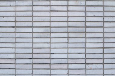 Arka plan için uygun iç ve dış eskiden beyaz tuğla duvar doku.