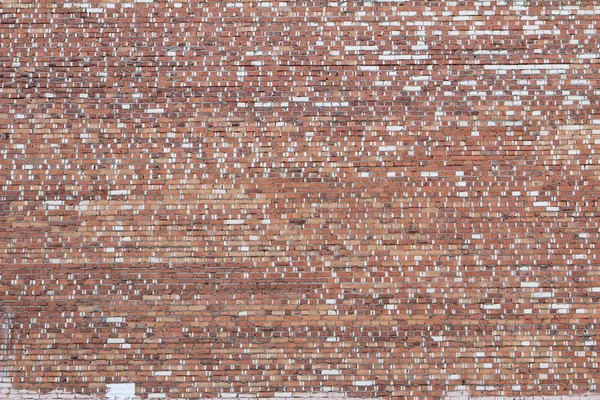 오래 된 붉은 벽돌 벽 텍스처 배경 텍스처. — 스톡 사진