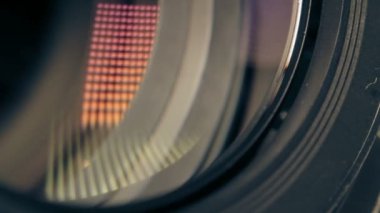 DSLR fotoğraf makinesi Lens yansıma