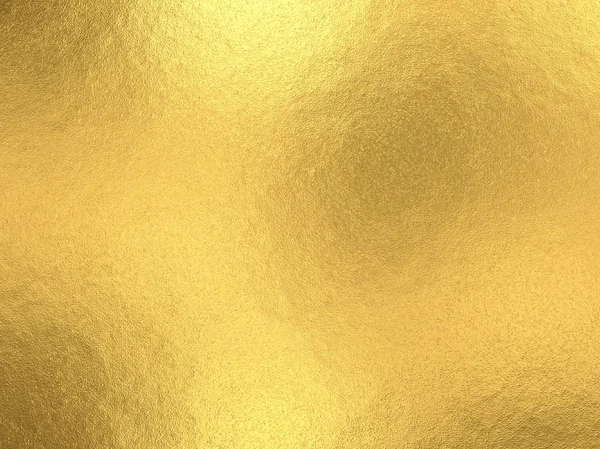 Фон Золотой Фольги Световыми Отражениями Золотая Текстурная Стена Рендеринг — стоковое фото