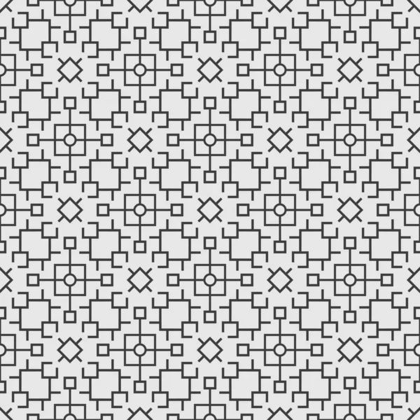 원활한 간단한 기하학적 패턴 — 스톡 벡터