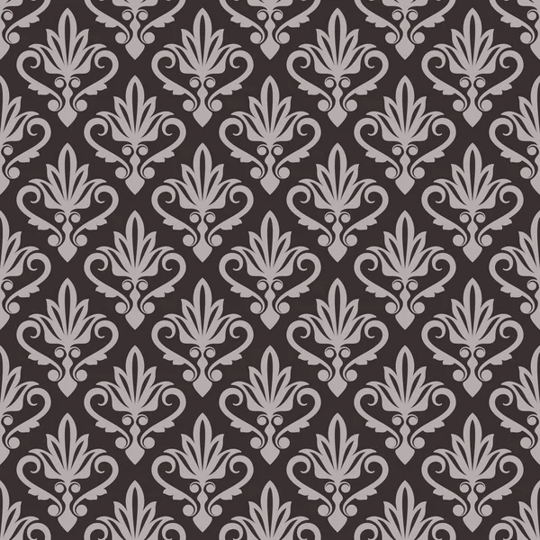 Płynny vintage damask wzór tapety — Wektor stockowy