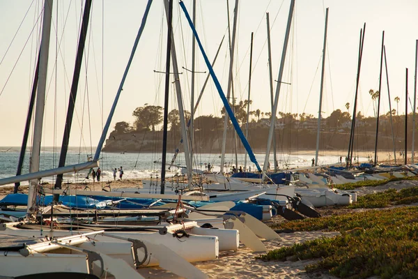 Catamaranes Costa Sol Santa Barbara California — Foto de Stock