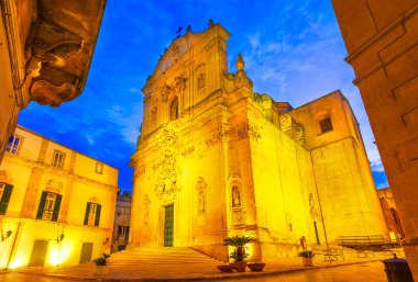 Martina Franca, Puglia, İtalya: Piazza del Plebiscito Saint ile 