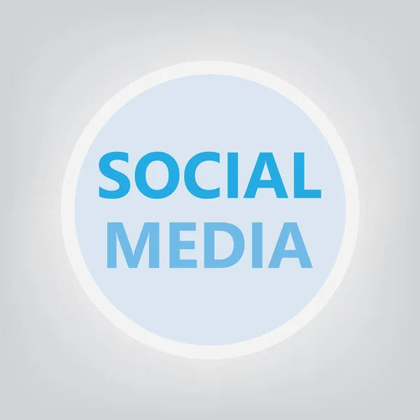 ソーシャル メディアの概念ベクトル図 — ストックベクタ