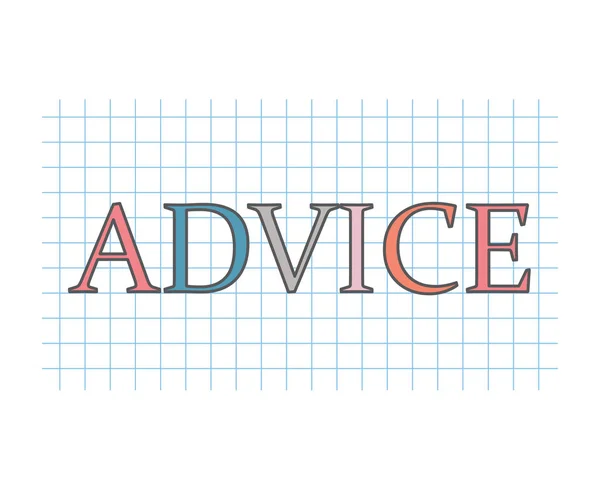 Advice Concept Vector Illustration — Stock Vector