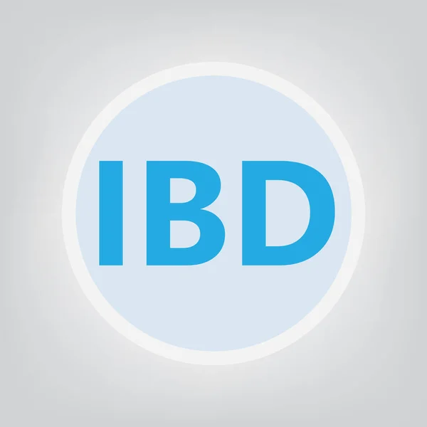 Ibd 炎症性肠病 向量例证 — 图库矢量图片