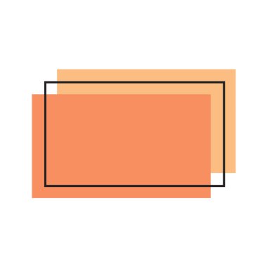 geometrik afiş-vektör çizim