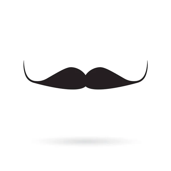 Bigode Icon Ilustração Vetorial —  Vetores de Stock