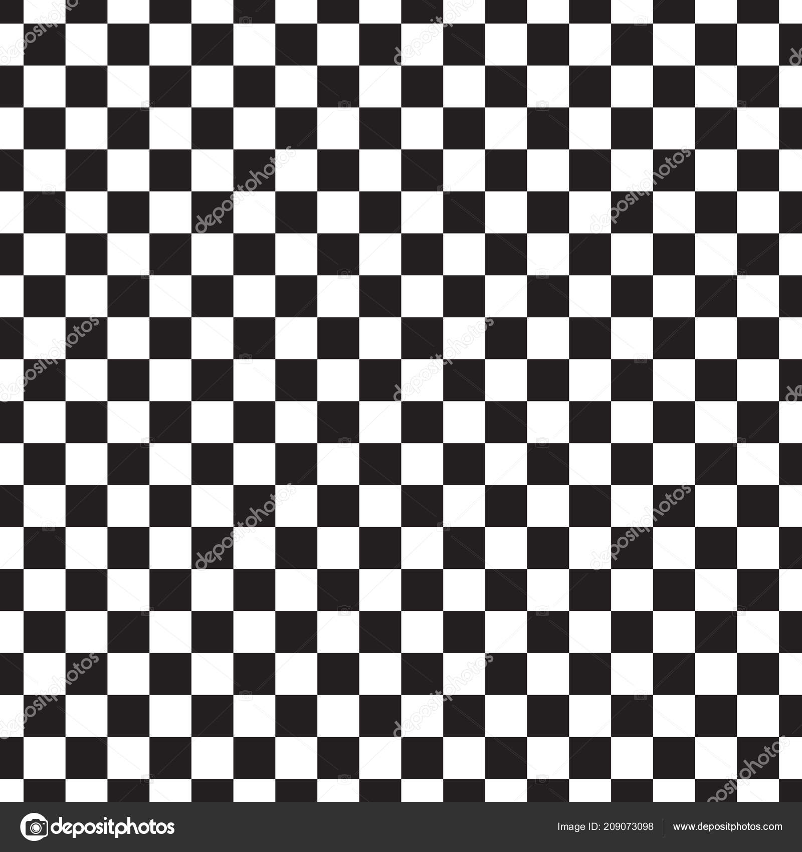 Quadro De Xadrez Preto E Branco Pattern.vector Ilustração. Royalty