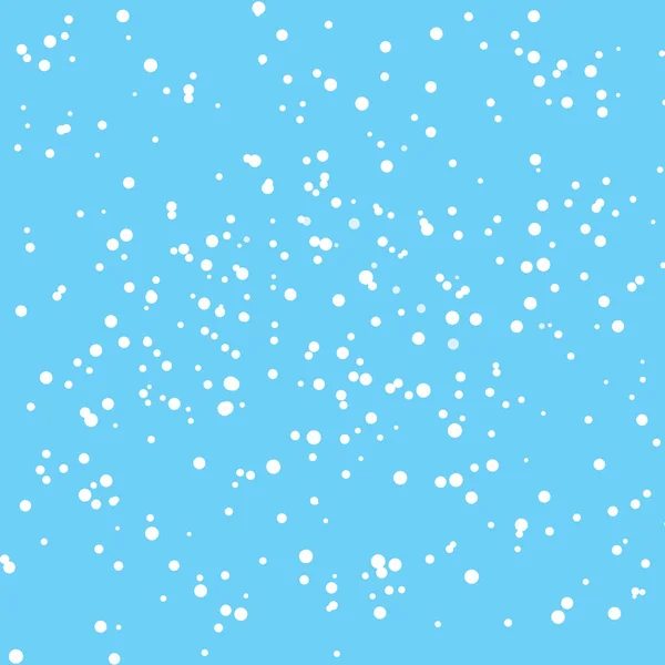 Puntos Blancos Fondo Nevado Ilustración Vectorial — Archivo Imágenes Vectoriales