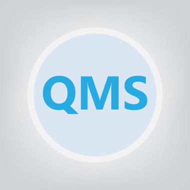 KYS (kalite yönetim sistemi) kısaltma-vektör çizim