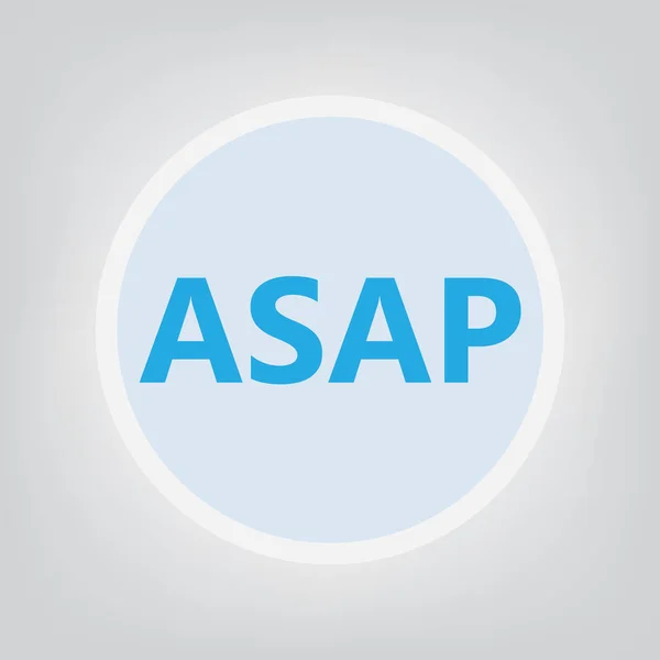 Asap 가능한 일러스트 — 스톡 벡터