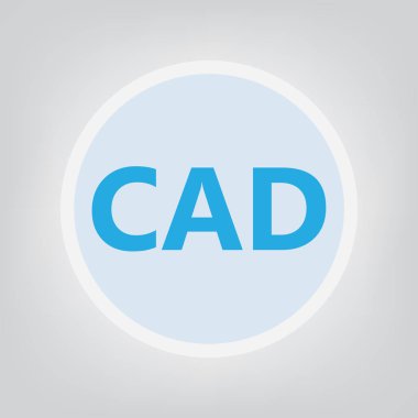 En düşük CAD (bilgisayar destekli tasarım) kısaltma-vektör çizim