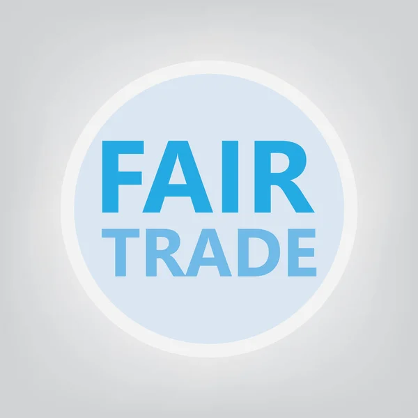 Fair Trade Concept Vector Illustration — Stock Vector