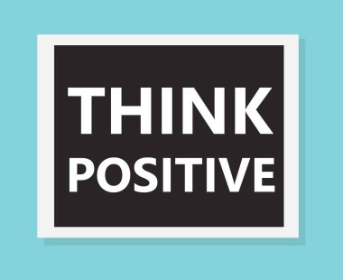 pozitif kavram-vektör çizim düşünüyorum