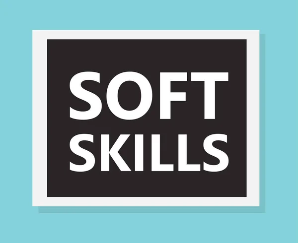 Soft Skills Konzept Vektorillustration — Stockvektor