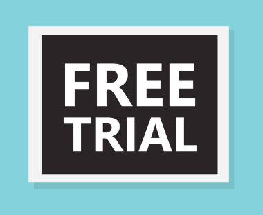 serbest deneme kavramı - vektör illüstrasyonu