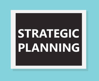 stratejik planlama-vektör çizim