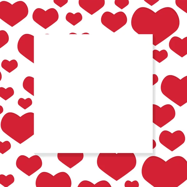 Happy Valentine Day Card Illustration Vectorielle — Image vectorielle
