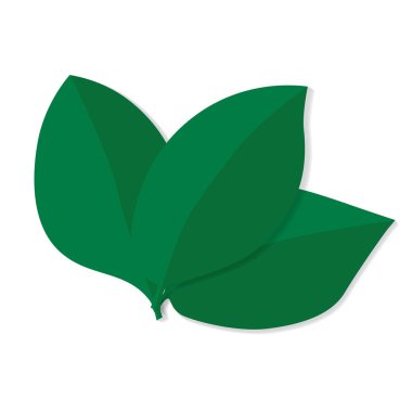 yeşil yapraklar-vektör çizim topluluğu