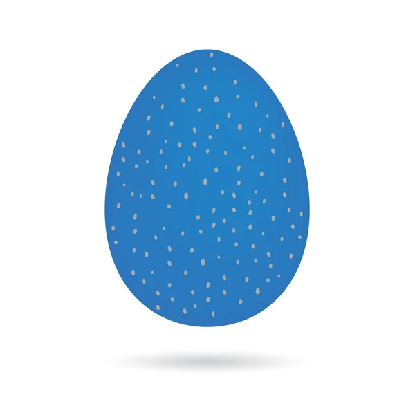 Ilustração de vetor de ovo pontilhado de Páscoa — Vetor de Stock