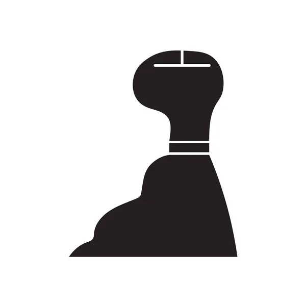 Gear stick icon- vector illustration — Stock Vector