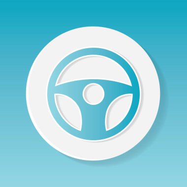 direksiyon simgesi-vektör illüstrasyon