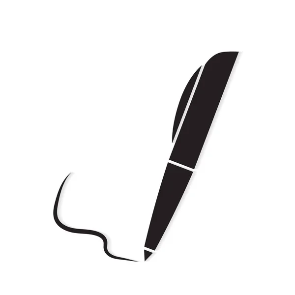 Pen pictogram-vector illustratie — Stockvector