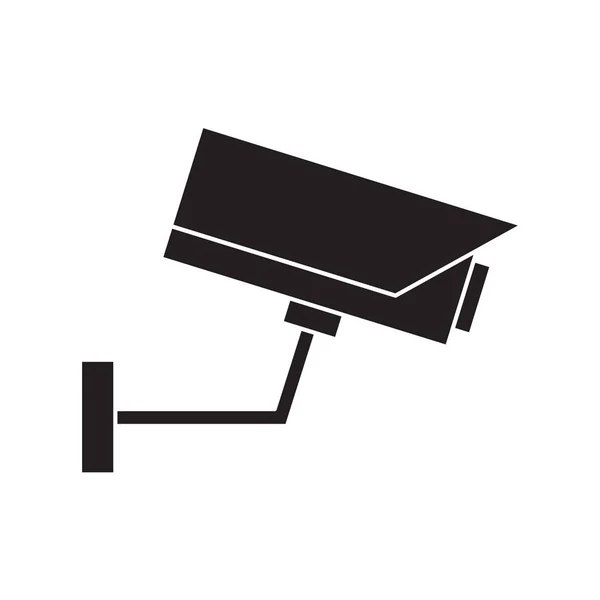 Cctv icono de la cámara-vector de ilustración — Vector de stock