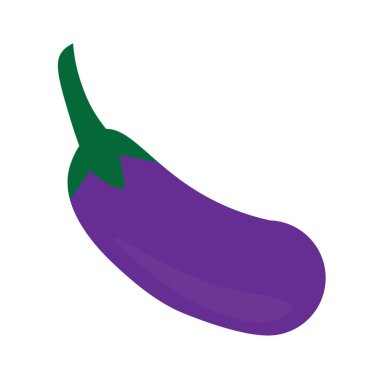 patlıcan simgesi- vektör illüstrasyon