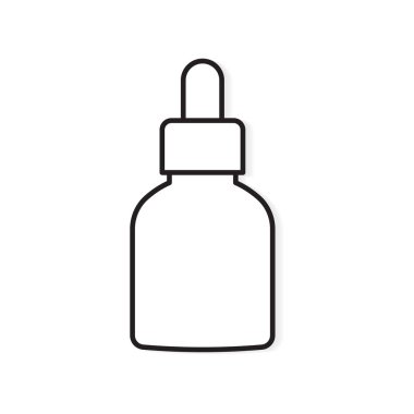 kozmetik ürün simgesi- vektör illüstrasyon