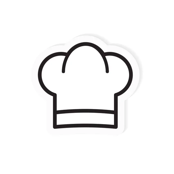 Chef hat icon- vector illustration — Stock Vector