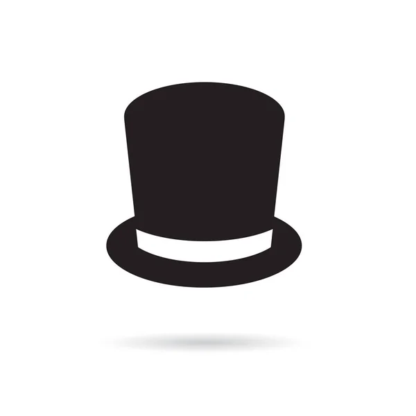 Top hat icon- vector illustration — Stock Vector