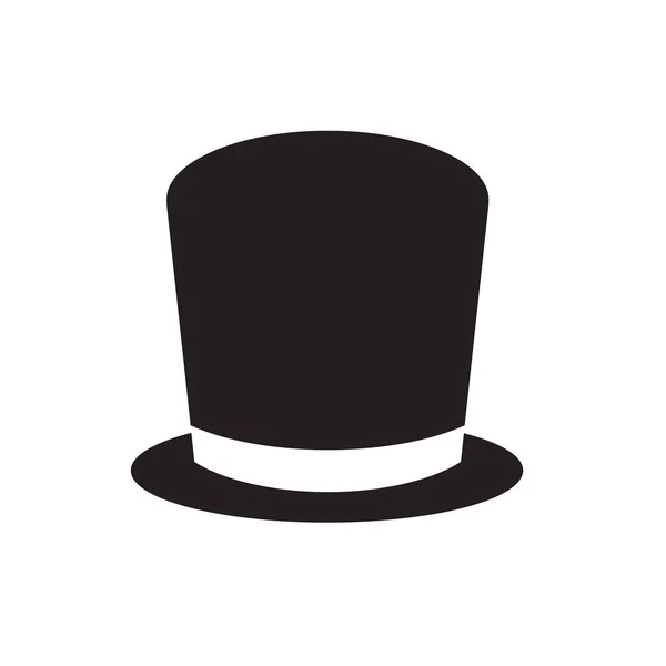 Top hat icon- vector illustration — Stock Vector