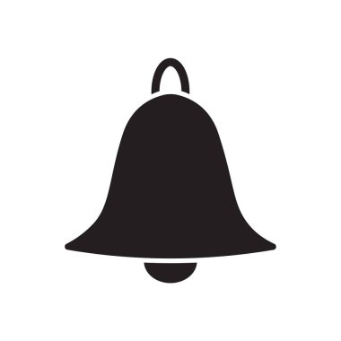 alarm zili simgesi- vektör illüstrasyon